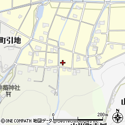 徳島県吉野川市山川町川田327周辺の地図
