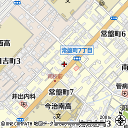 愛媛県今治市常盤町7丁目5-6周辺の地図
