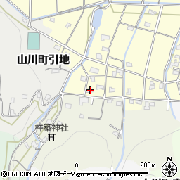 徳島県吉野川市山川町川田310-2周辺の地図