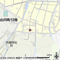 徳島県吉野川市山川町川田321周辺の地図