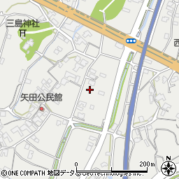 愛媛県今治市矢田631周辺の地図