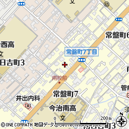愛媛県今治市常盤町7丁目5-5周辺の地図