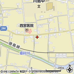 徳島県吉野川市川島町桑村1948周辺の地図
