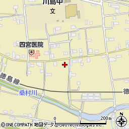 徳島県吉野川市川島町桑村1949-3周辺の地図