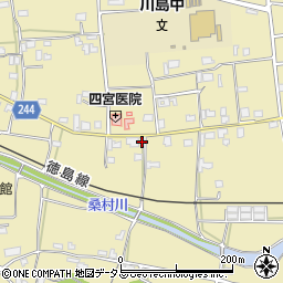 徳島県吉野川市川島町桑村1943周辺の地図