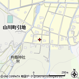 徳島県吉野川市山川町川田312周辺の地図