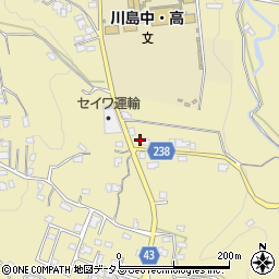 徳島県吉野川市川島町桑村503-1周辺の地図