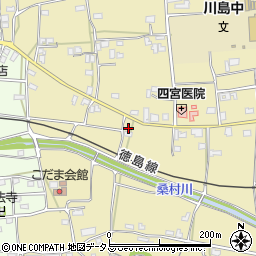 徳島県吉野川市川島町桑村1922-3周辺の地図