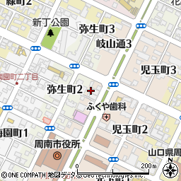 玉井歯科商店徳山支店周辺の地図