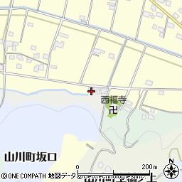 徳島県吉野川市山川町川田789周辺の地図