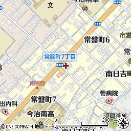 愛媛県今治市常盤町6丁目5-10周辺の地図