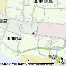 徳島県吉野川市山川町雲宮2-1周辺の地図