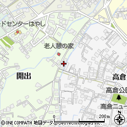 山口県防府市開出1周辺の地図