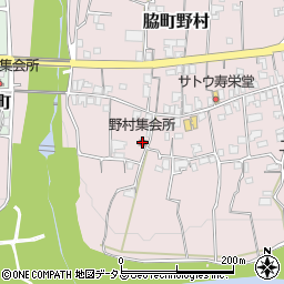 野村集会所周辺の地図