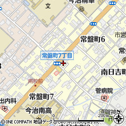 中村工務店　今治営業所周辺の地図