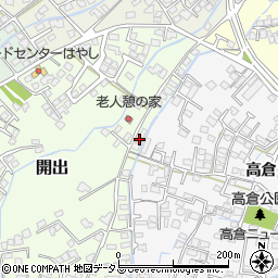 山口県防府市開出1-5周辺の地図