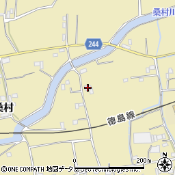 徳島県吉野川市川島町桑村2159周辺の地図