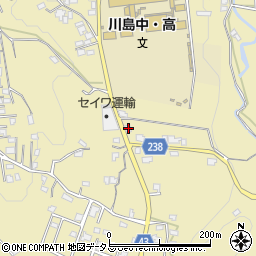 徳島県吉野川市川島町桑村503-7周辺の地図