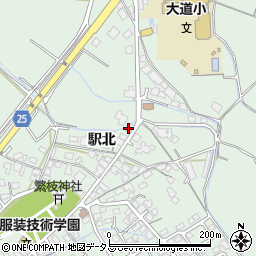 山口県防府市台道駅北531周辺の地図