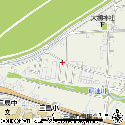 徳島県美馬市穴吹町三島舞中島2069-1周辺の地図