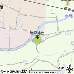 徳島県吉野川市山川町岩戸4周辺の地図