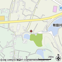 和歌山県有田郡有田川町下津野1972周辺の地図