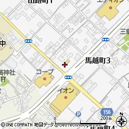 一六本舗今治中央店周辺の地図