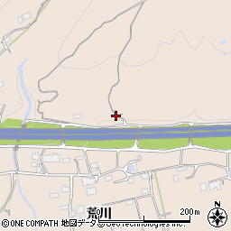 徳島県美馬市美馬町里平野周辺の地図