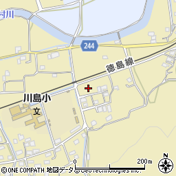 徳島県吉野川市川島町桑村971周辺の地図