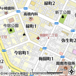 福永商事株式会社　周南営業所周辺の地図
