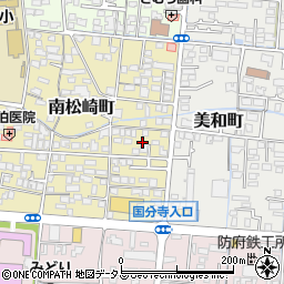 山口県防府市南松崎町6周辺の地図