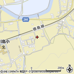 徳島県吉野川市川島町桑村962周辺の地図
