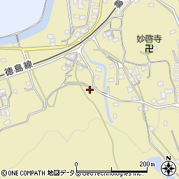 徳島県吉野川市川島町桑村916周辺の地図