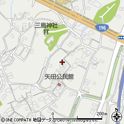 愛媛県今治市矢田771周辺の地図