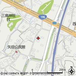 愛媛県今治市矢田766周辺の地図
