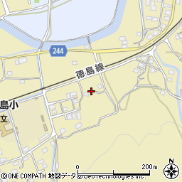 徳島県吉野川市川島町桑村960-3周辺の地図