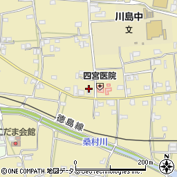 徳島県吉野川市川島町桑村2592周辺の地図