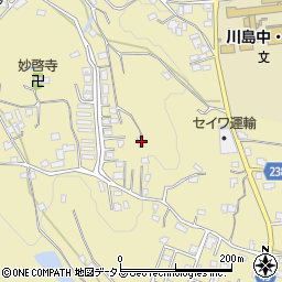 徳島県吉野川市川島町桑村671周辺の地図