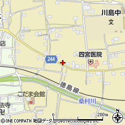 徳島県吉野川市川島町桑村2597周辺の地図