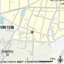 徳島県吉野川市山川町川田318周辺の地図