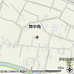 徳島県美馬市穴吹町三島舞中島459-13周辺の地図