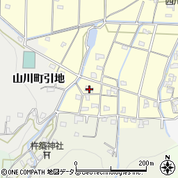 徳島県吉野川市山川町川田100周辺の地図