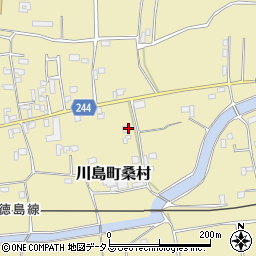 徳島県吉野川市川島町桑村2082周辺の地図