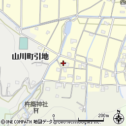 徳島県吉野川市山川町川田315周辺の地図