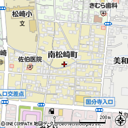 山口県防府市南松崎町周辺の地図