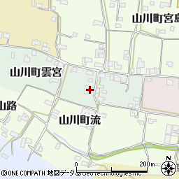 徳島県吉野川市山川町雲宮21周辺の地図