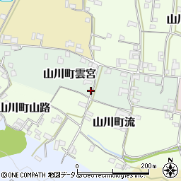 徳島県吉野川市山川町雲宮33周辺の地図