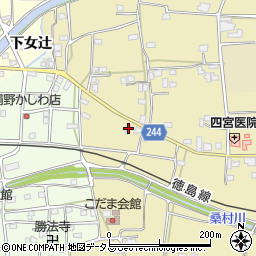徳島県吉野川市川島町桑村1919-2周辺の地図