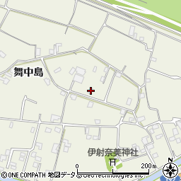 徳島県美馬市穴吹町三島舞中島561-5周辺の地図