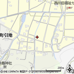 徳島県吉野川市山川町川田335周辺の地図